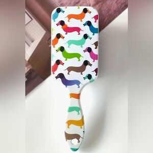 NEW Brush With Colorful Dachshunds